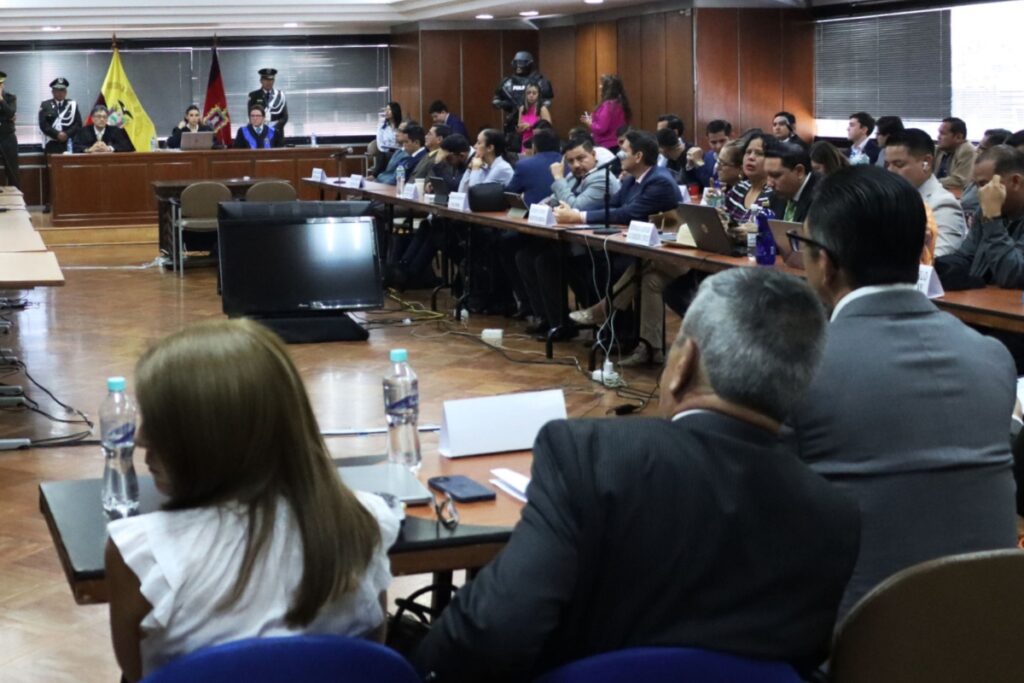 Audiencia del caso Metástasis en la Corte Nacional de Justicia.