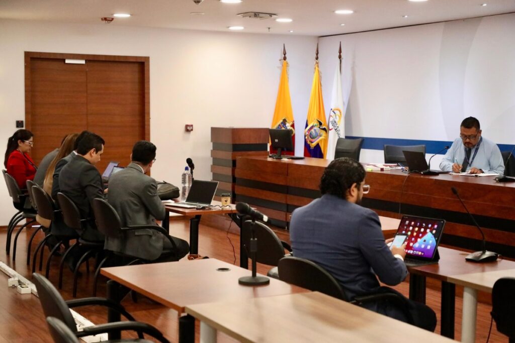 Audiencia del caso triple A el pasado 14 de noviembre de 2024.