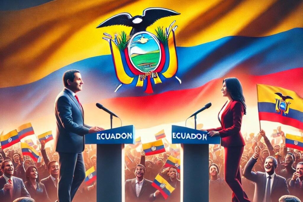 Imagen creada con ChatGPT sobre la segunda vuelta electoral previo a las elecciones 2025.