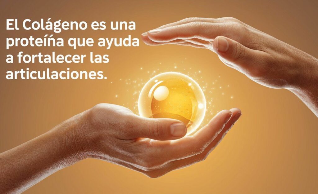 El colágeno es una proteína que ayuda a proteger las articulaciones.