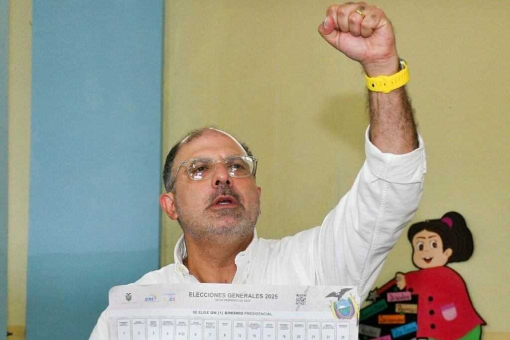 El candidato presidencial Henry Kronfle participó en las elecciones 2025. Foto: Cortesía
