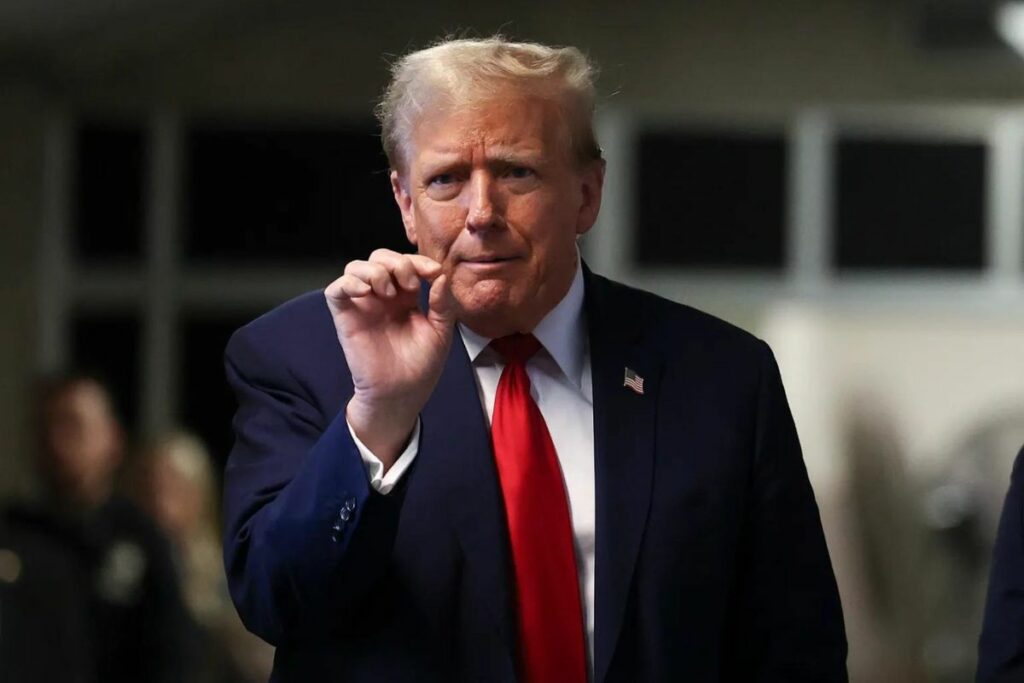 Donald Trump en una fotografía de archivo.