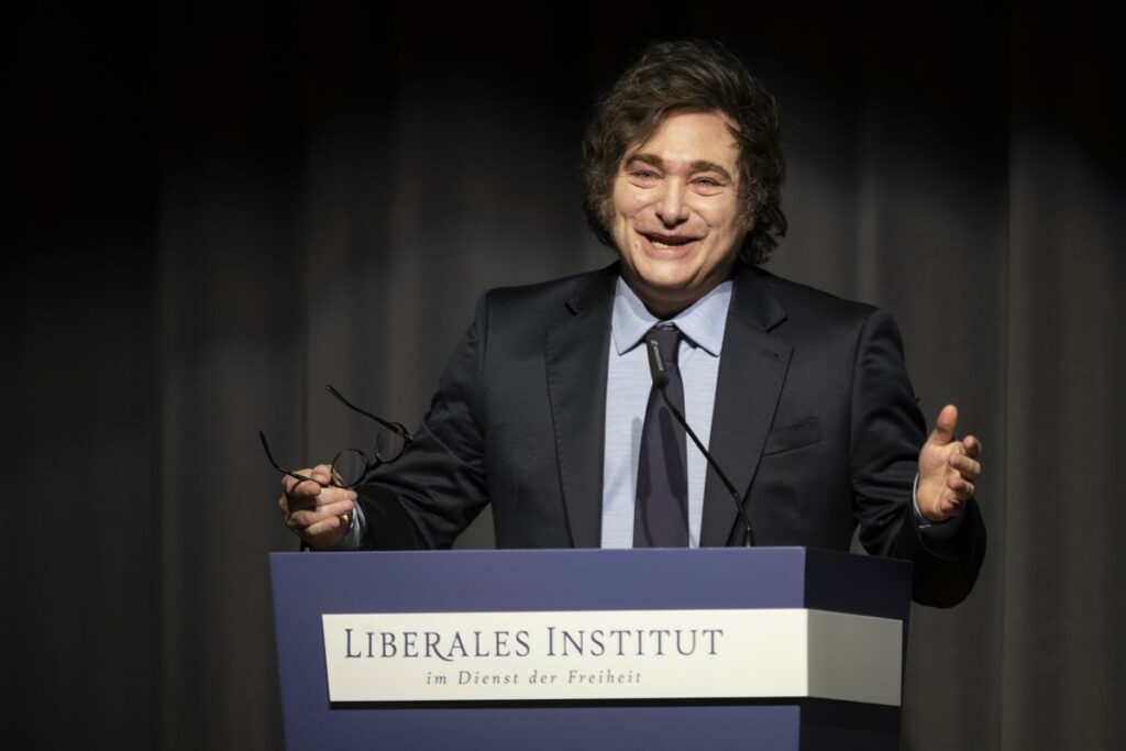 Javier Milei, presidente de Argentina.