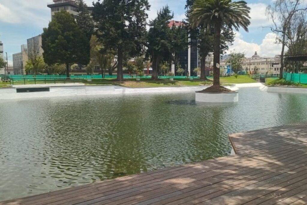 Trabajos en la laguna de La Alameda terminaron, ¿cuándo estará ...
