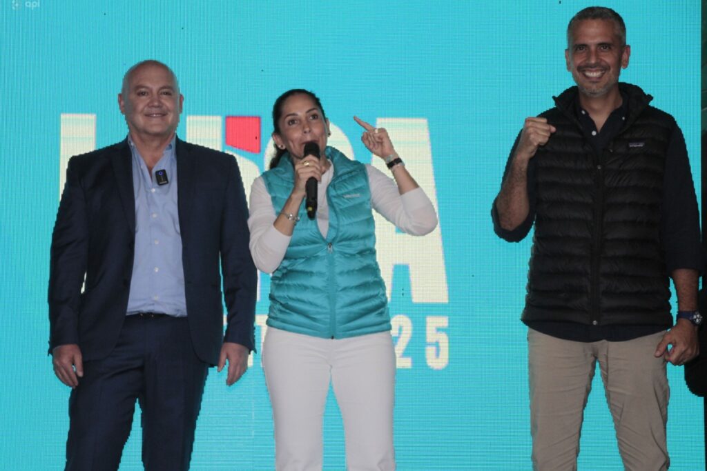 Luisa González habló sobre los primeros resultados de las elecciones generales 2025.