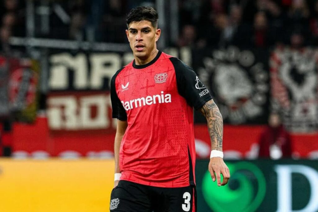 Piero Hincapié clasificó a las semifinales de la Copa de Alemania.