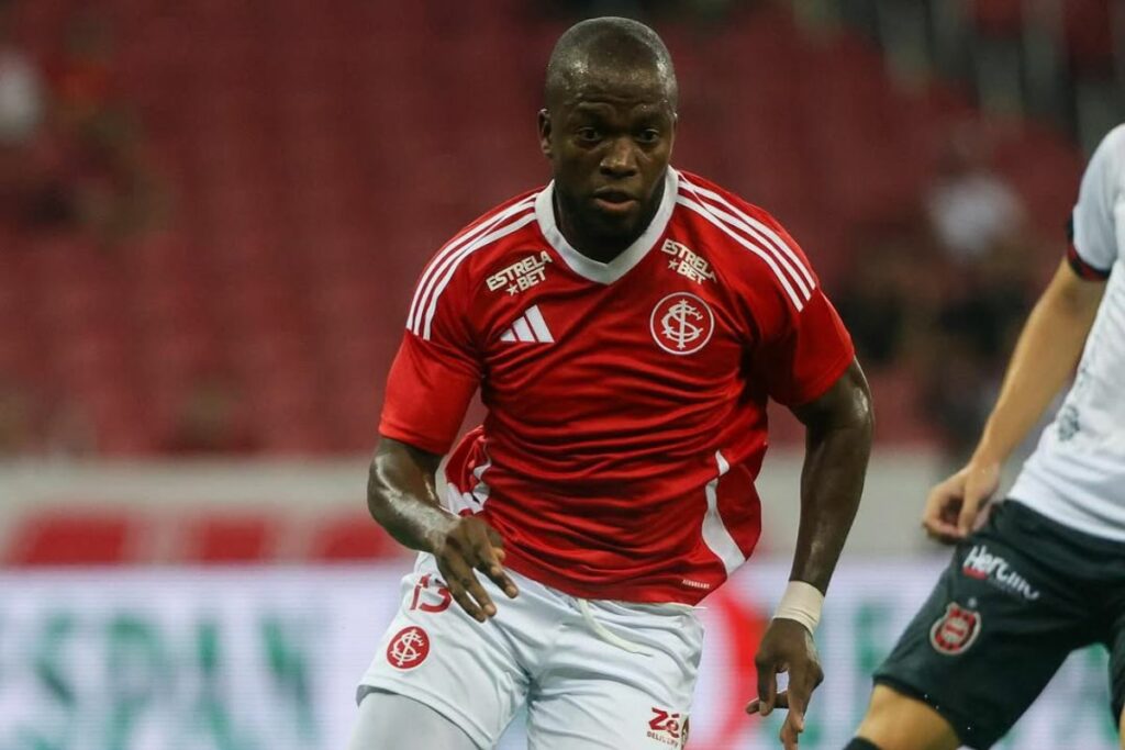 Enner Valencia anotó su primer gol en el 2025 con el Internacional de Brasil.