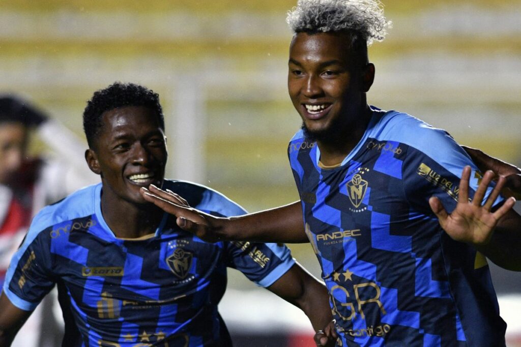El Nacional ganó 1-6 en su última visita a Bolivia por la Copa Libertadores en 2023.