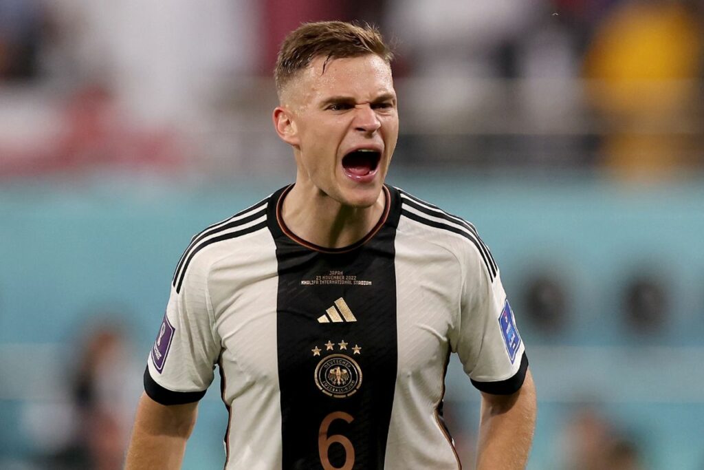 Joshua Kimmich, jugador de Alemania, en el Mundial de Catar 2022, donde también se prohibió el alcohol.
