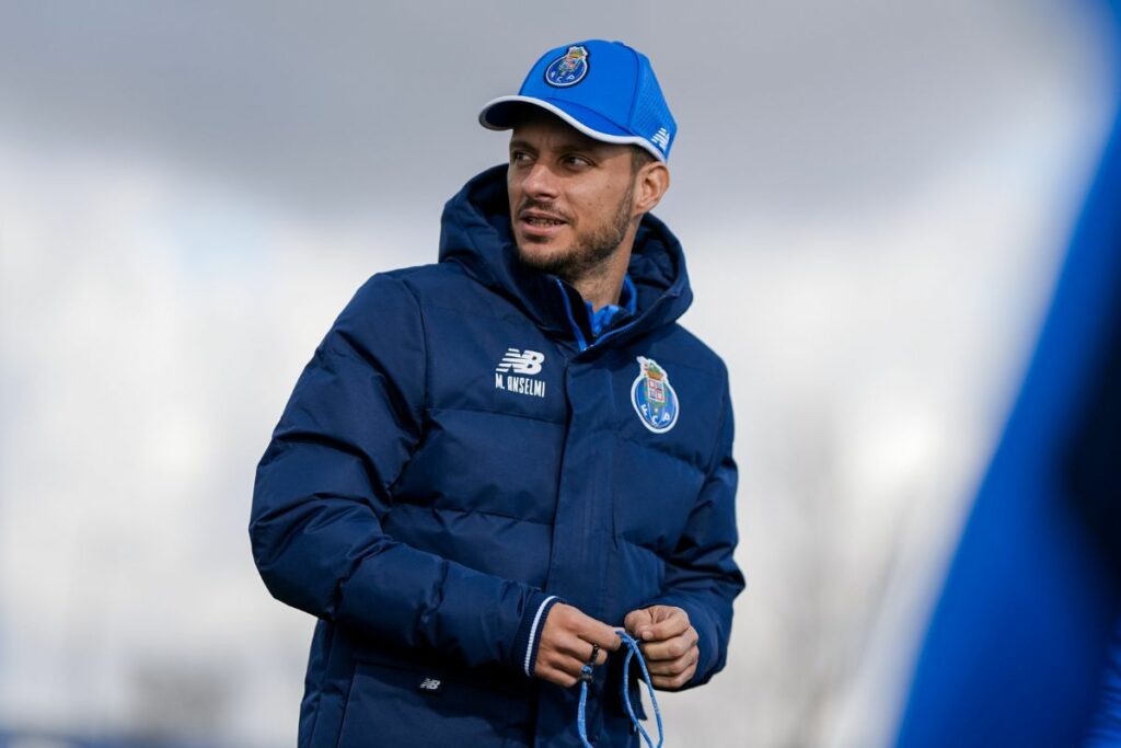 Martín Anselmi como DT del FC Porto de Portugal.