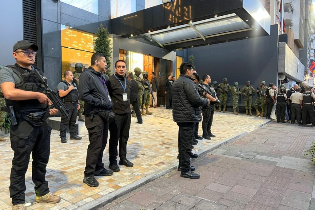 Los militantes de ADN esperarán los resultados en un hotel ubicado en el norte de Quito. Ana Guerrero/ EL COMERCIO