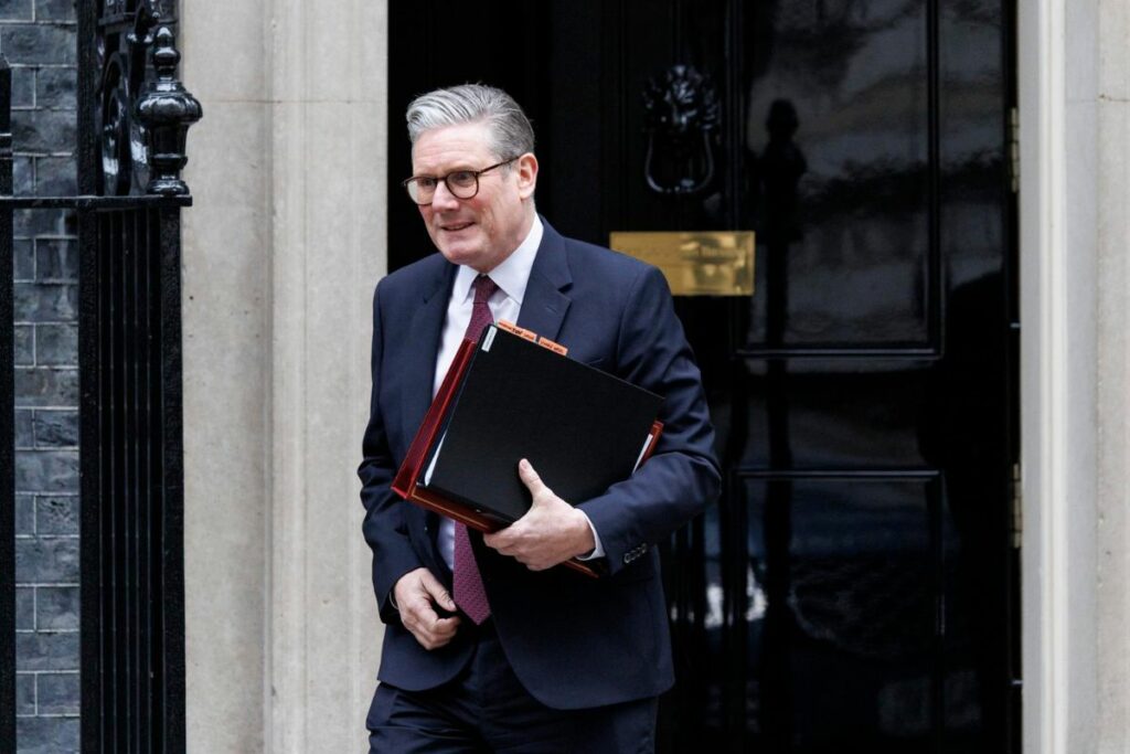 Keir Starmer está dispuesto a enviar tropas británicas a Ucrania para garantizar la seguridad. Foto: EFE