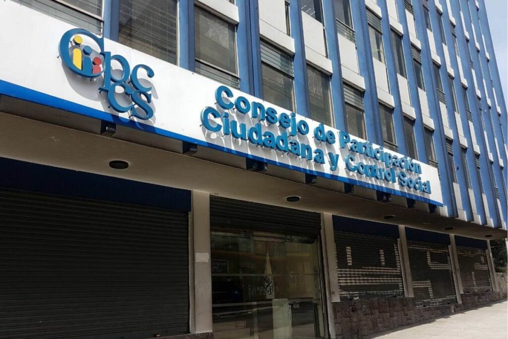 Reunión del Pleno del Cpccs.