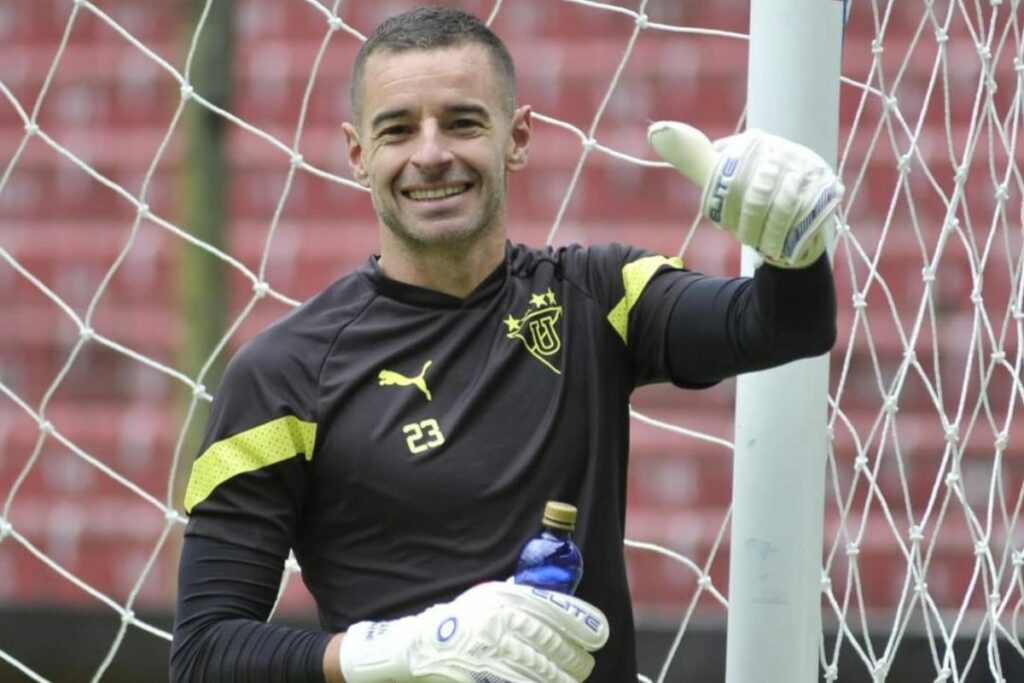 Adrián Gabbarini, exarquero de Liga de Quito.