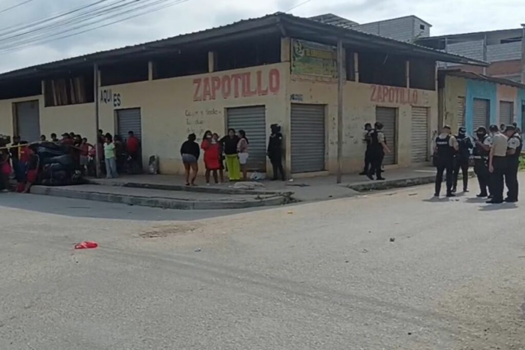 El crimen de la niña y su familiar se produjo en Huaquillas, en el sur de Ecuador
