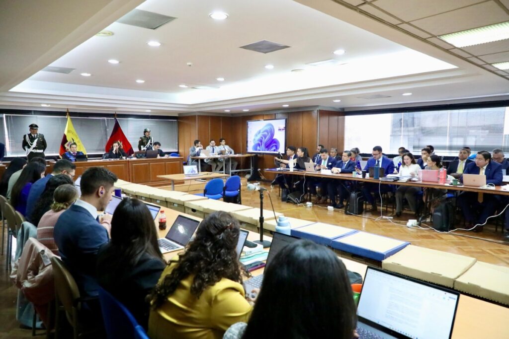 La audiencia de juicio del caso Purga inició la mañana de este miércoles en la Corte Nacional de Justicia.