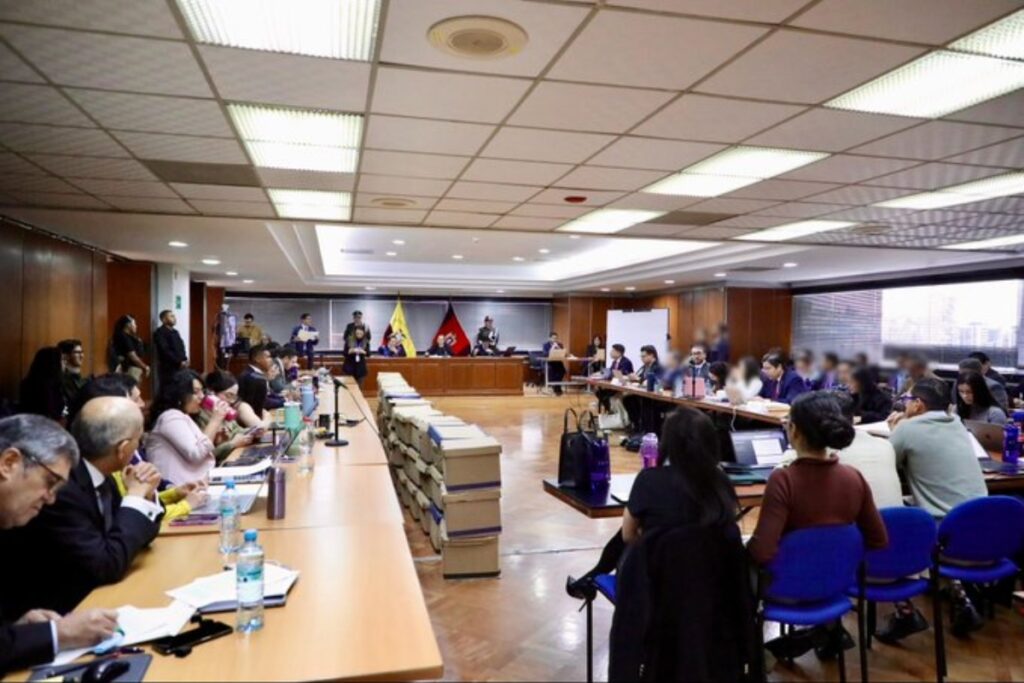 En la audiencia de juicio del caso Purga, Fiscalía pidió pena agravada para Pablo M. y otros. Foto: Archivo