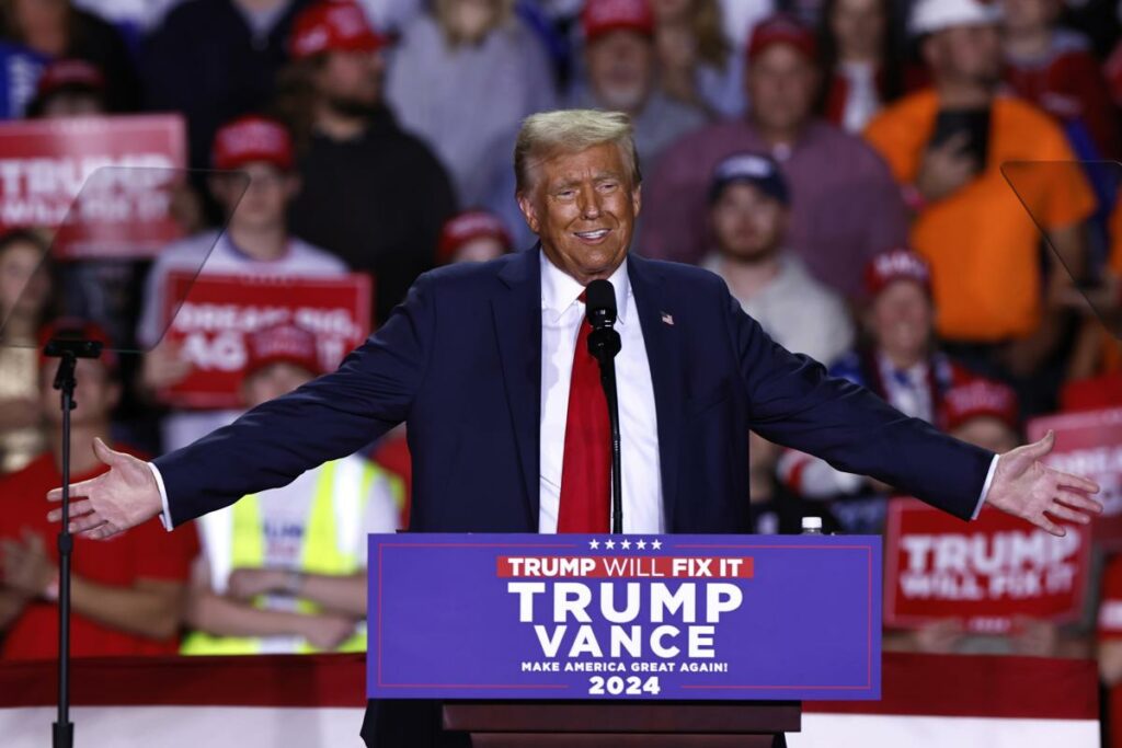 Donald Trump en una fotografía de archivo.