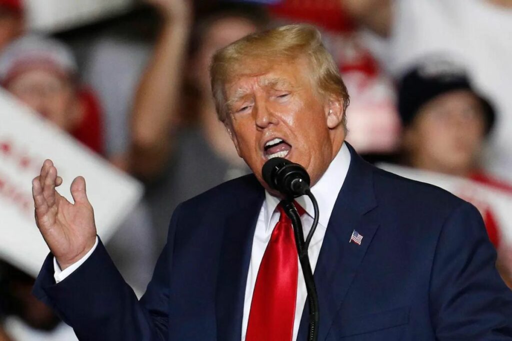 Donald Trump en una fotografía de archivo.