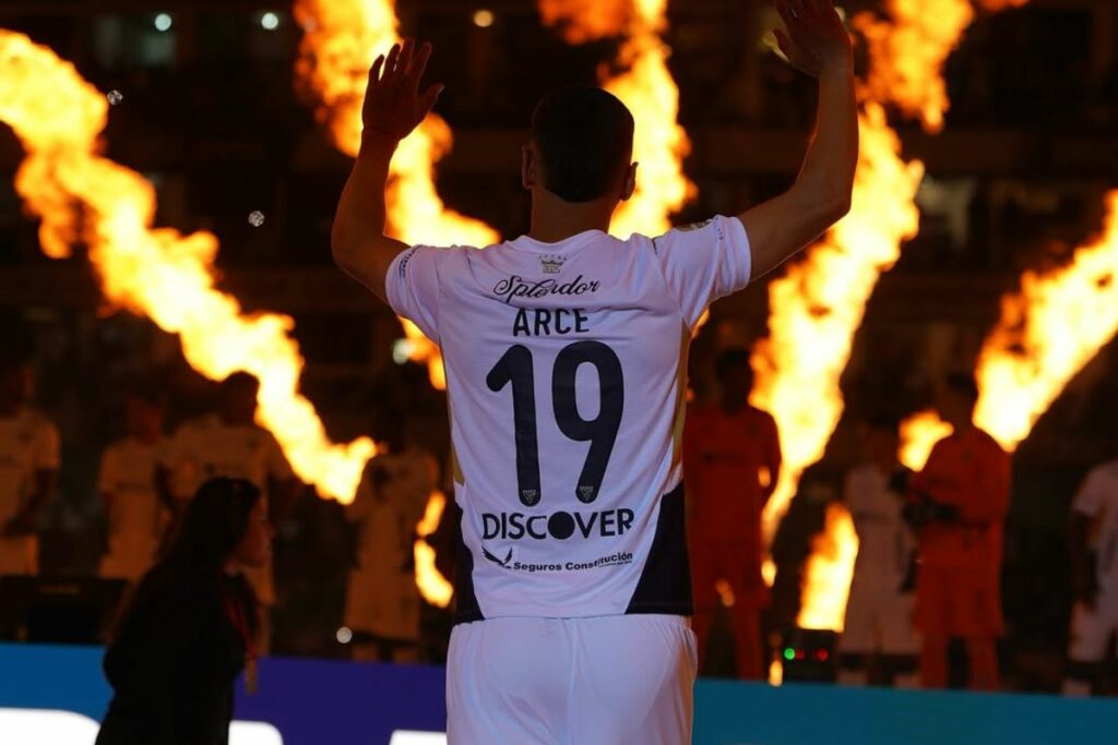 Álex Arce, jugador de Liga de Quito.