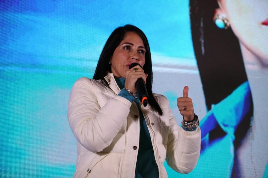 Luisa González, de Revolución Ciudadana, avanzó a la segunda vuelta electoral