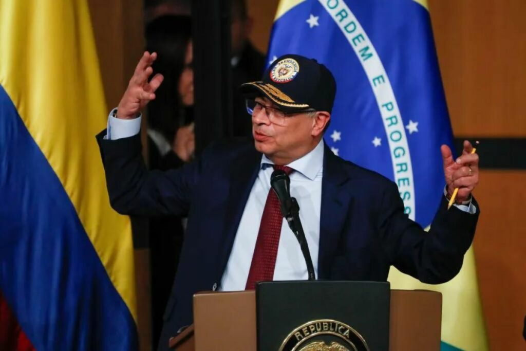 Gustavo Petro en una fotografía de archivo.