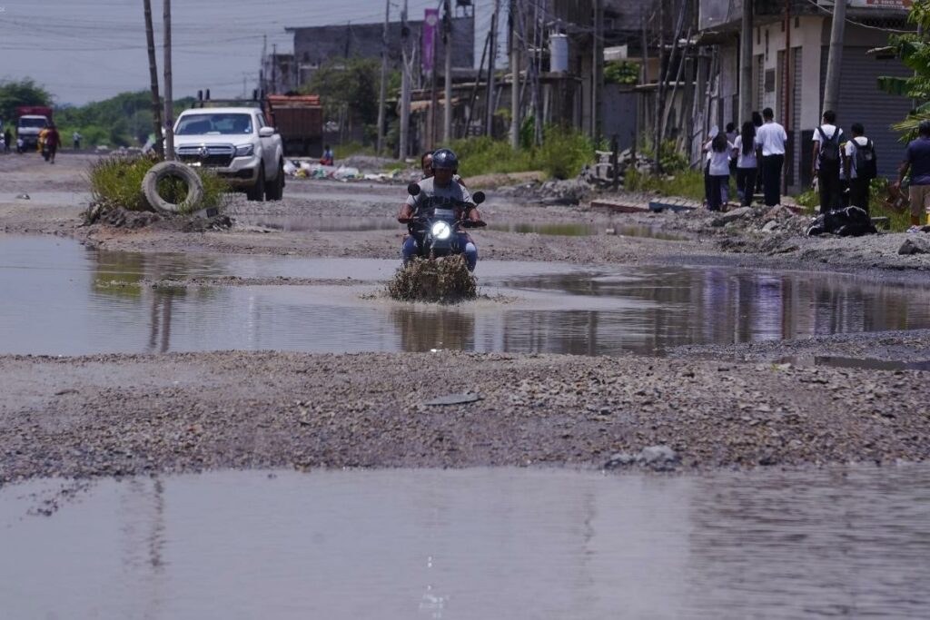 Guayaquil, al igual que otros cantones de Guayas, ha sufrido los estragos de las fuertes lluvias en febrero