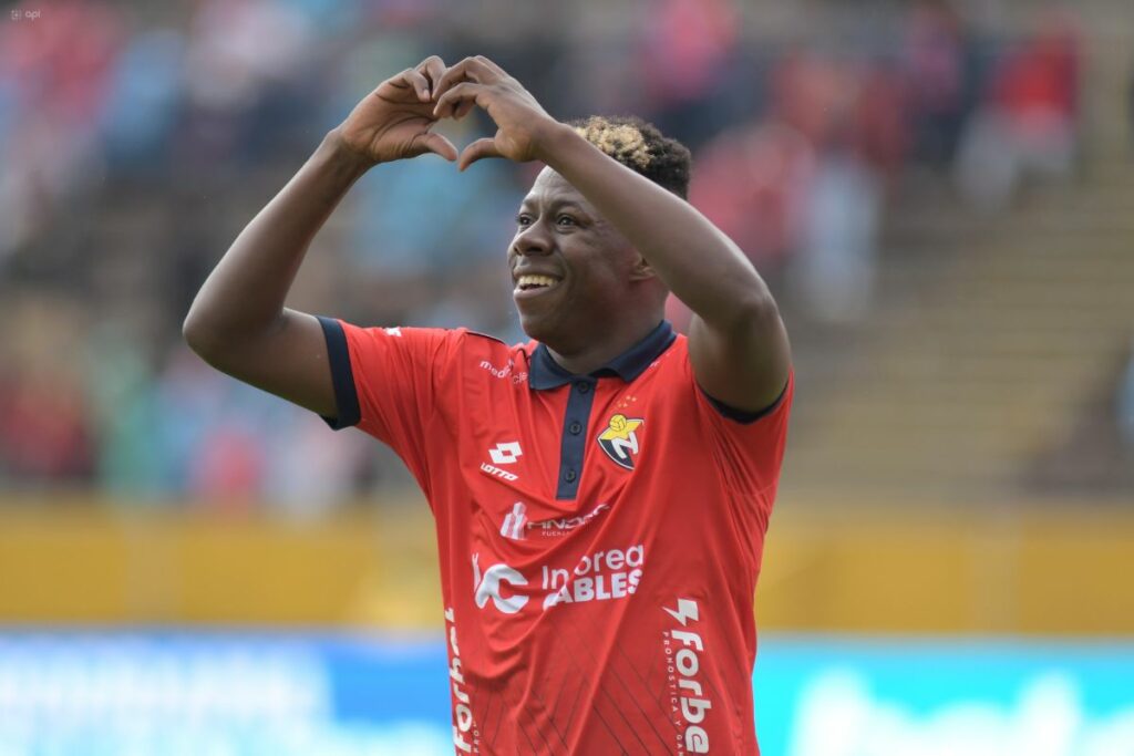 Alejandro Cabeza, jugador de El Nacional en el 2024.