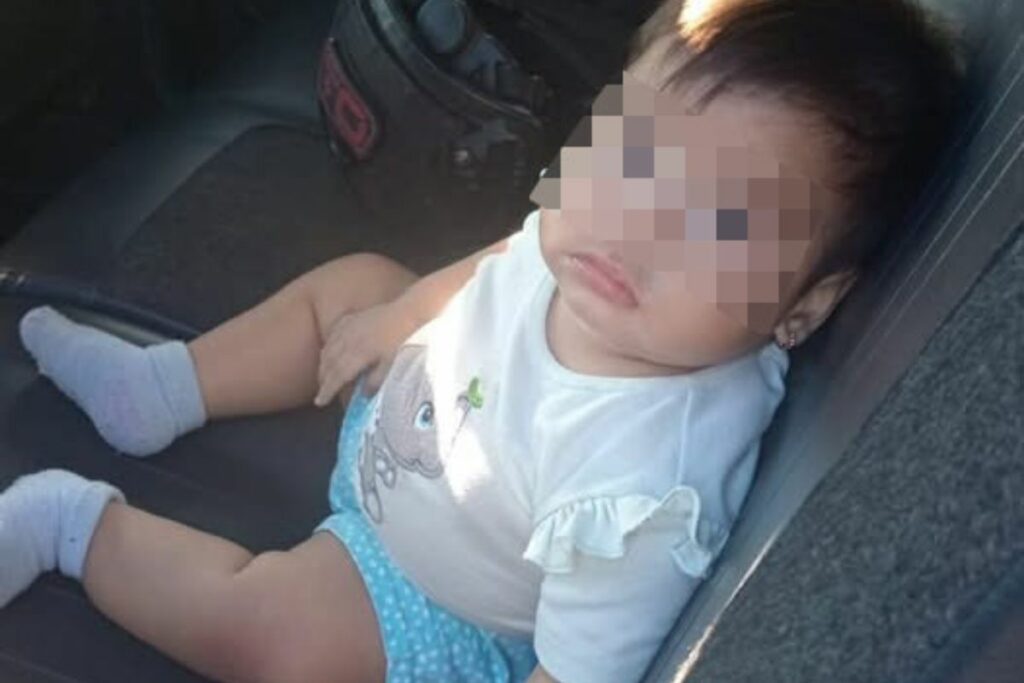 La foto fue compartida en redes sociales para hallar a sus familiares.