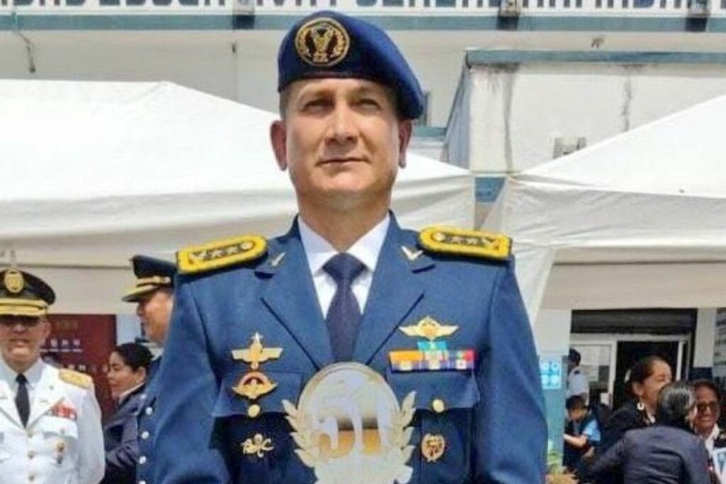 El teniente Porfirio Cedeño hizo su carrera en las filas militares.