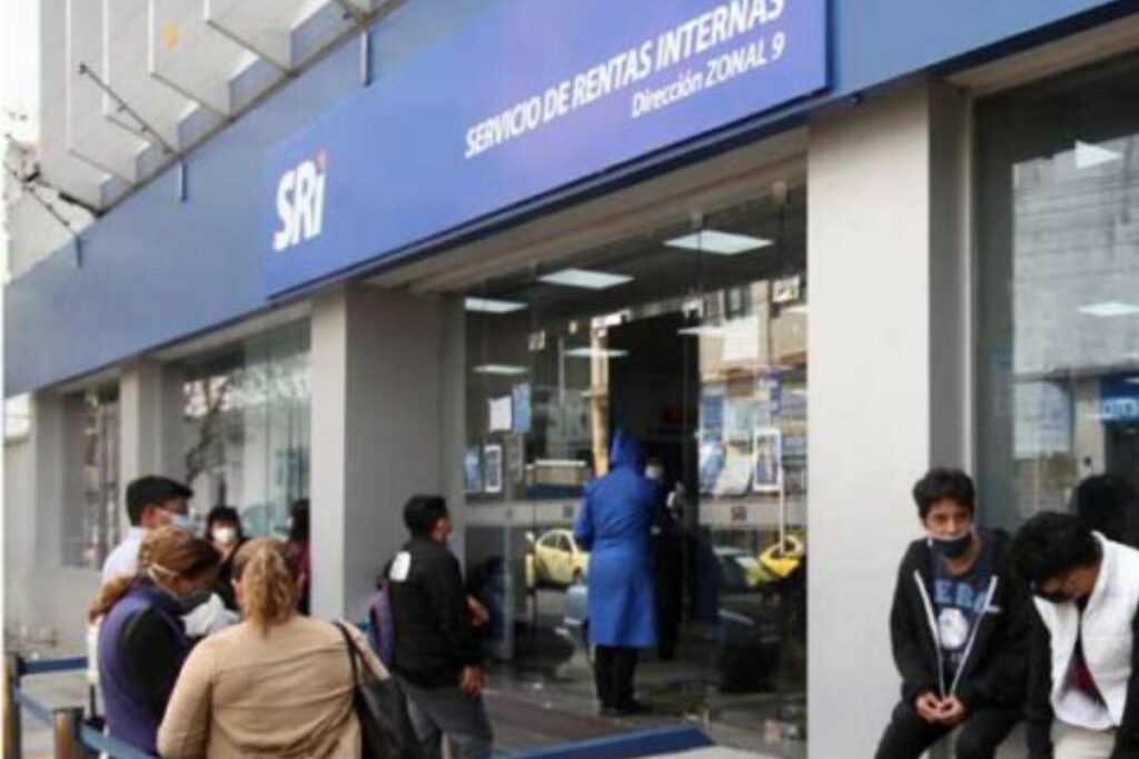 Oficinas del SRI en Quito.