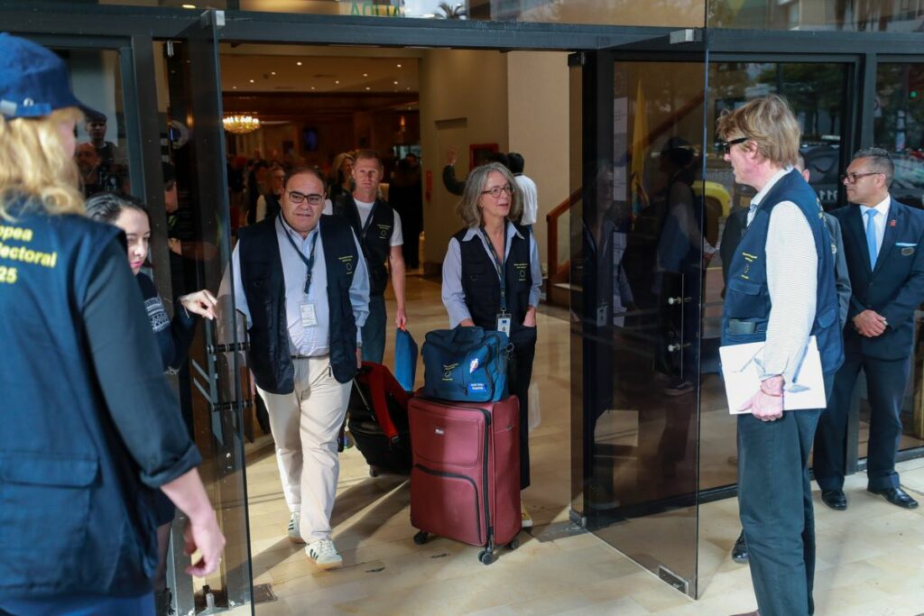 Observadores de la Unión Europea (UE) llegan este miércoles, a Quito.