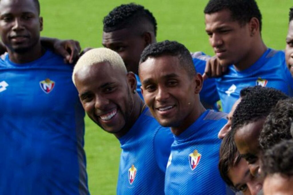 Jugadores de El Nacional quedaron listos para la final de la Supercopa Ecuador ante Liga de Quito.