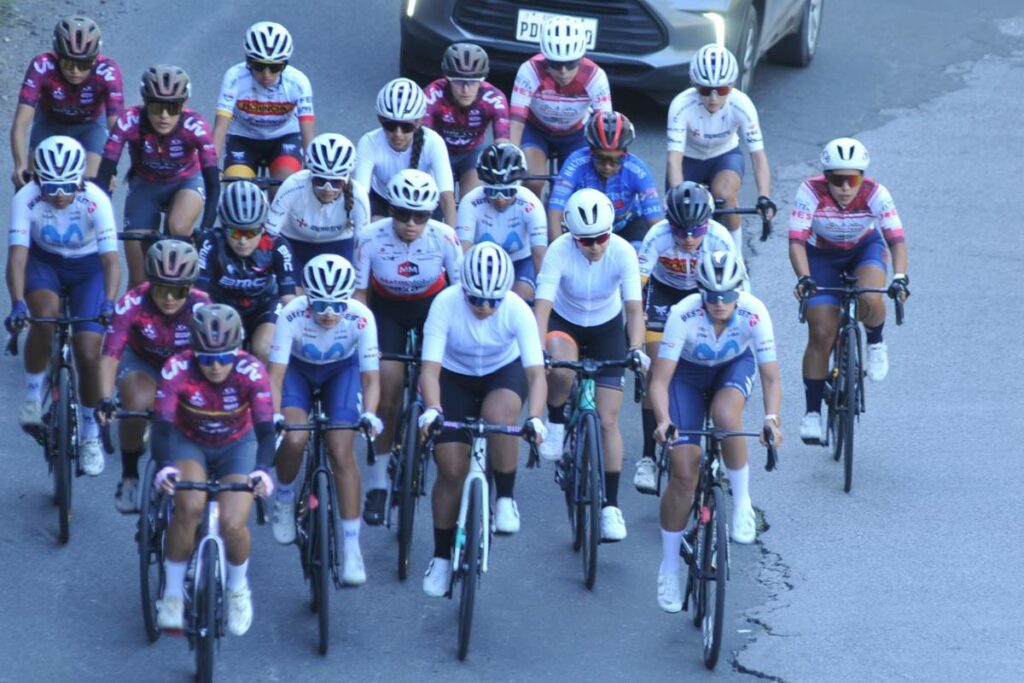 Las ciclistas élite y sub-23 durante el Campeonato Nacional de Ruta 2025 el 2 de febrero del 2025.