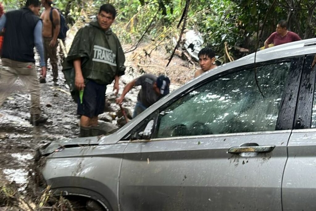 Un deslizamiento se produjo en Vilcabamba el 21 de enero.