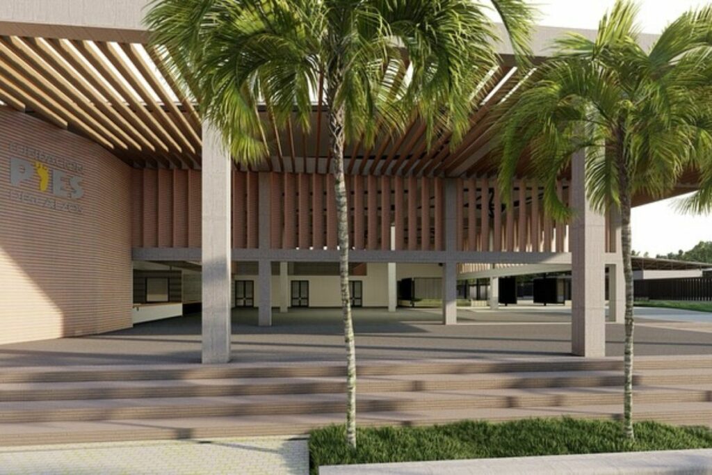 Shakira compartió imágenes de lo que será el colegio en Catatumbo.