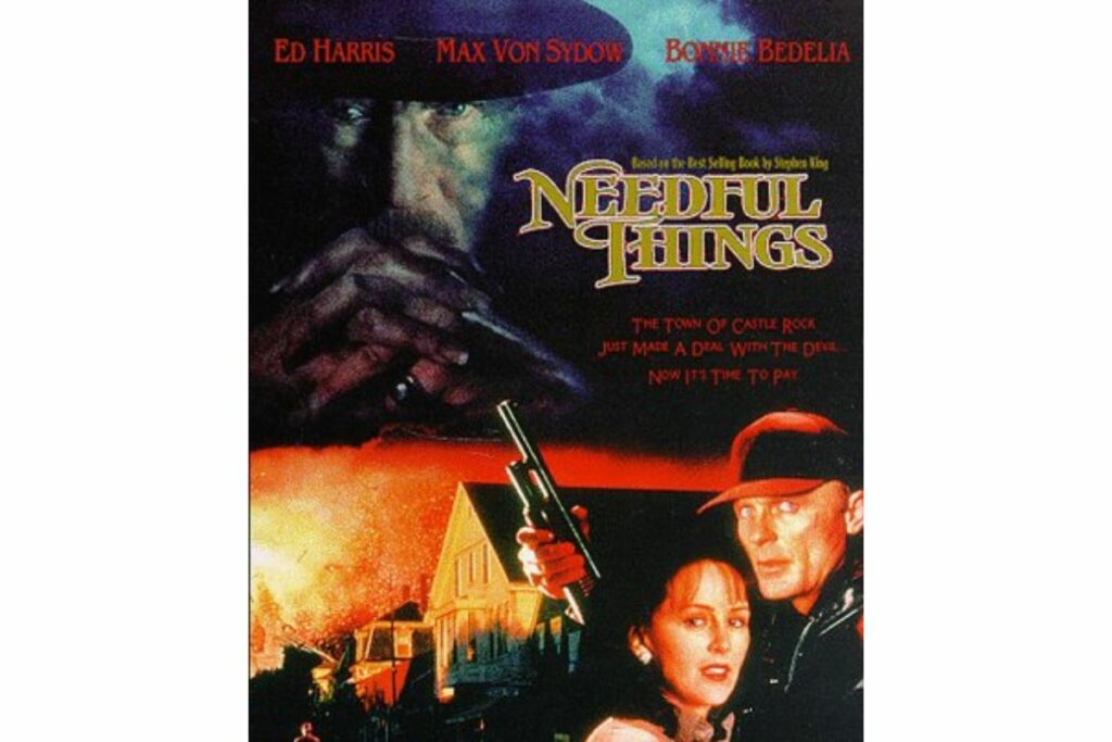 Afiche de la película 'La Tienda', basada en una obra de Stephen King.
