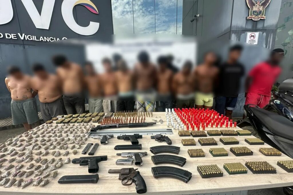 Operativo en Guayaquil, Durán y Samborondón. Bandas desarticuladas.