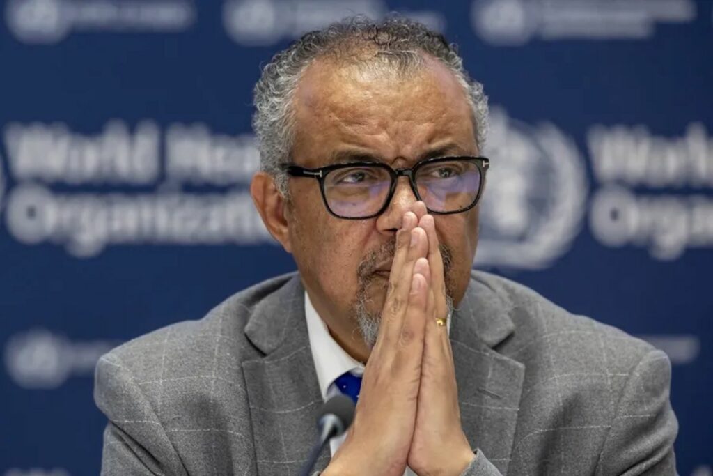 El director general de la Organización Mundial de la Salud (OMS). EFE