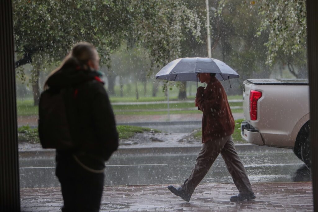Quito amaneció nublado este 19 de marzo.
