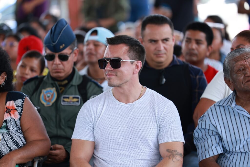 Daniel Noboa pide la ayuda de Estados Unidos.