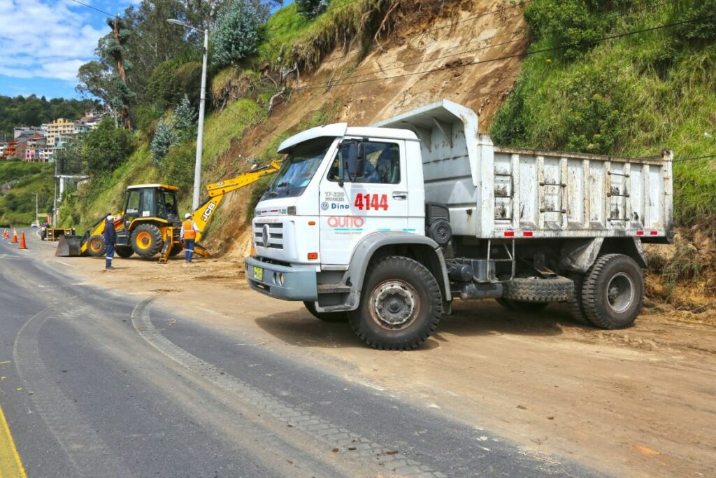 Quito declaró emergencia en Mariscal Sucre, Itchimbía y Cumbayá por lluvias que superan récords históricos. Foto: Municipio de Quito