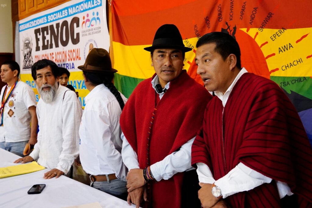 Asamblea Popular y Plurinacional, con la participación de pueblos indígenas.