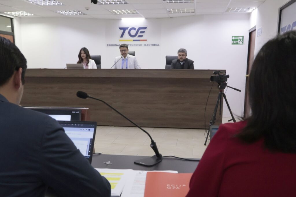 Audiencia contra Verónica Abad en el TCE.