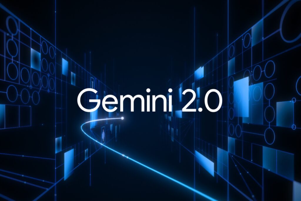 Imagen de la presentación de Gemini 2.0 la IA de Google.