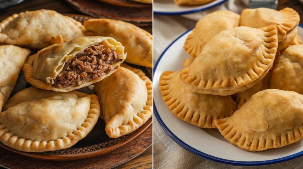 Prepara unas deliciosas empanadas de morocho y chilenas con masa crujiente y relleno jugoso, perfectas para compartir.
