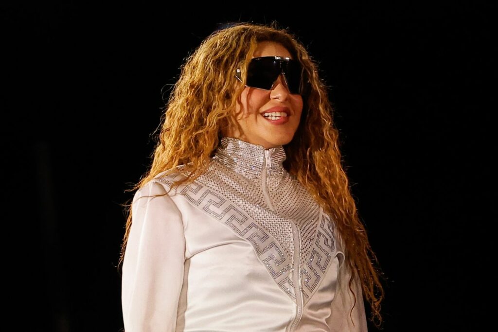 Shakira continúa con su gira en México. Foto: EFE
