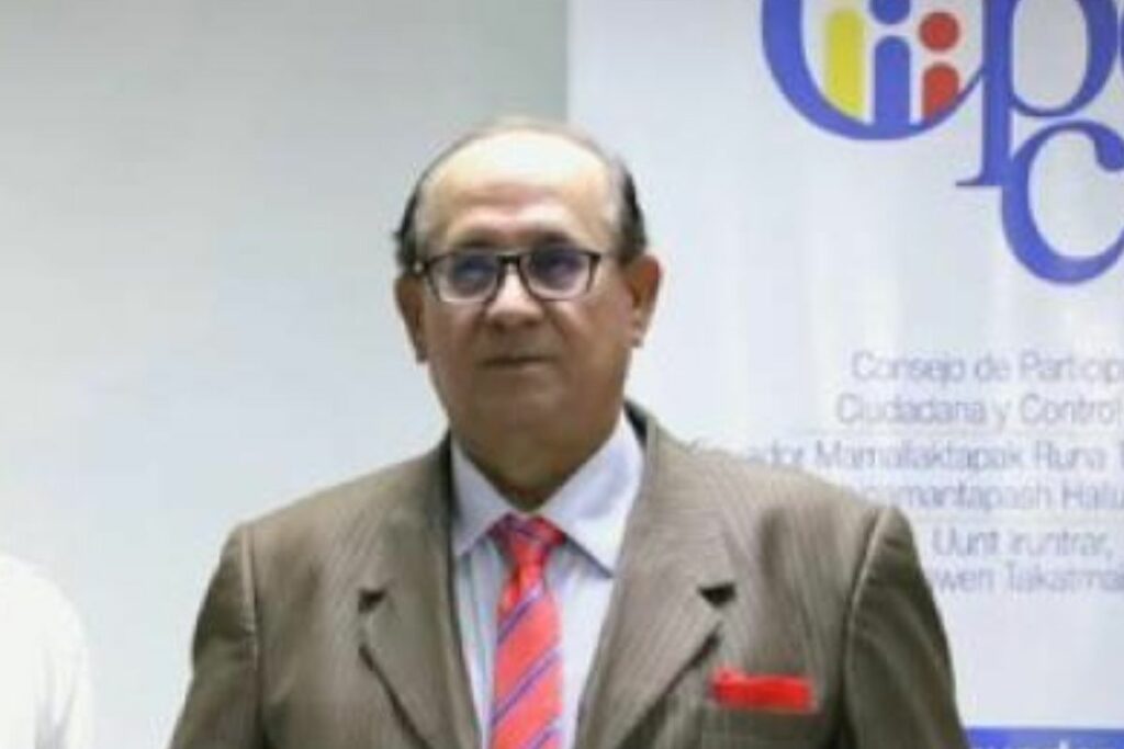 Eduardo Franco Loor está implicado en el Caso Ligados. Foto. X