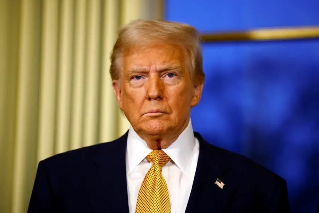 Donald Trump, presidente de Estados Unidos, en una fotografía de archivo.