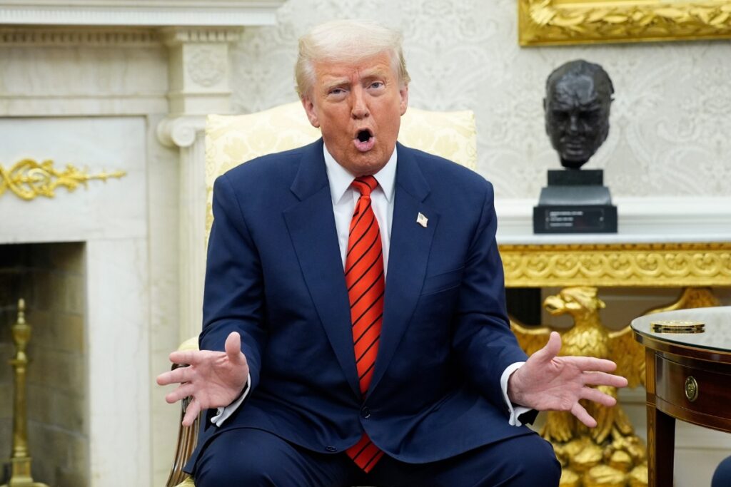 Donald Trump habló sobre los ataques a Tesla